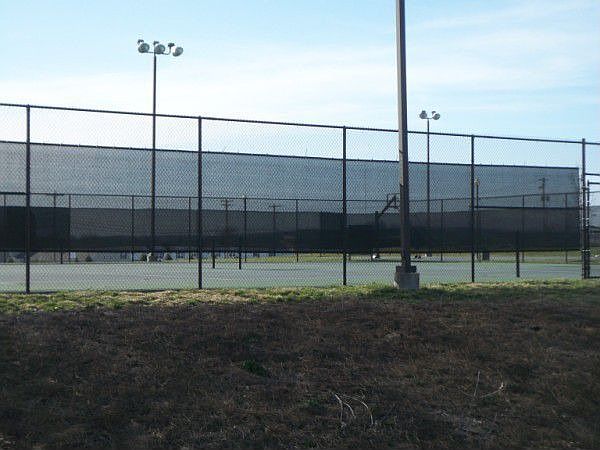 Lighted Tennis Courts