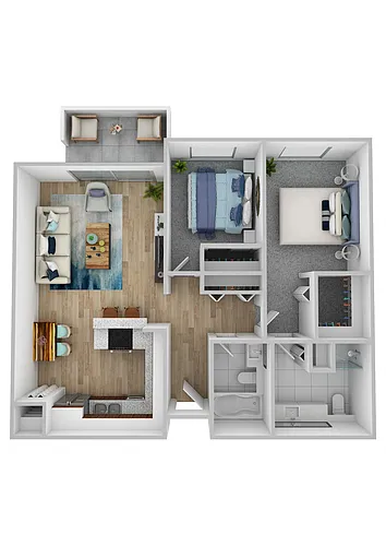 Floor plan B1