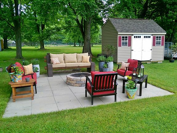 Back patio