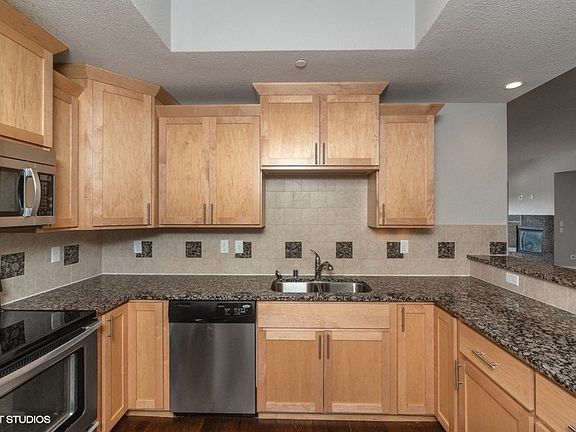 Stainless steel appliances with a built in microwave
