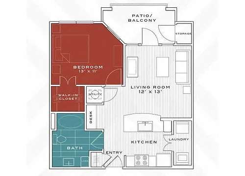 Floor plan Kahlo
