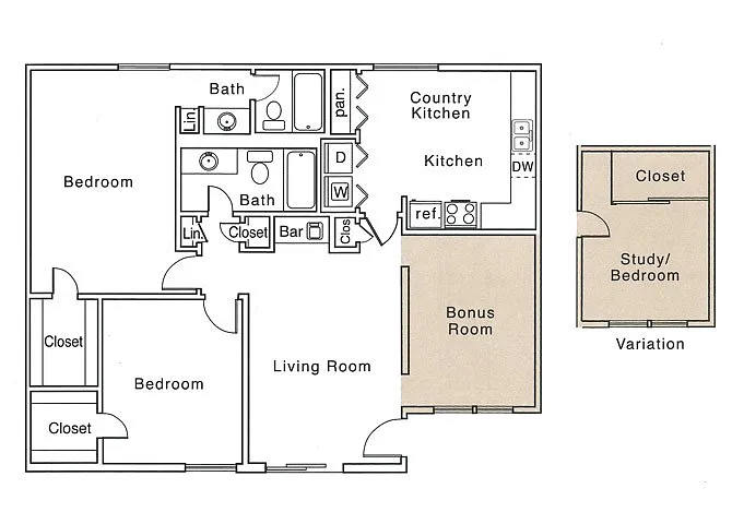 Floor plan J