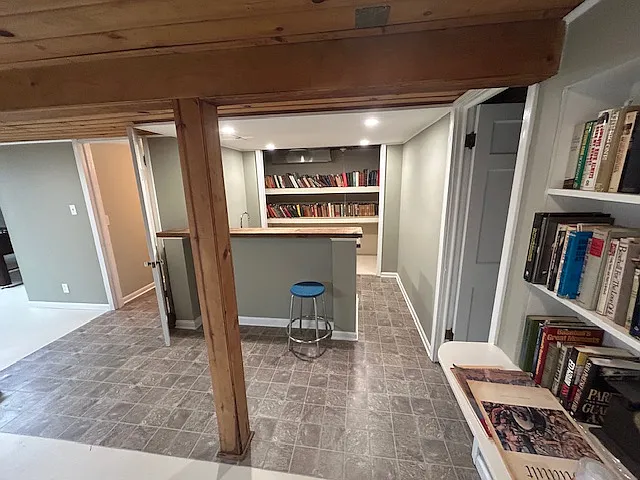 Finished basement