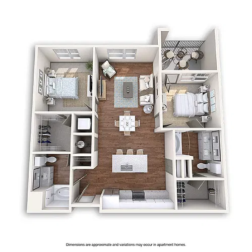 Floor plan Nocturne