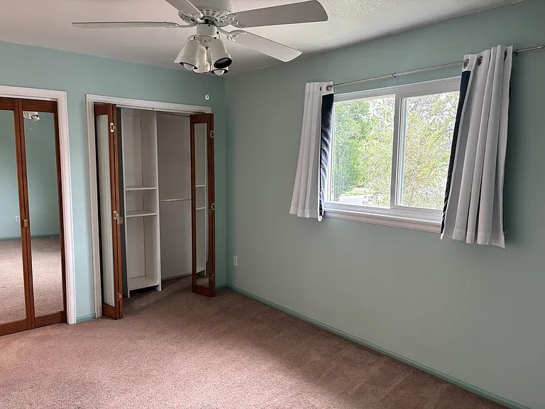 Primary Suite, directly facing south for zenith of natural sunlight
