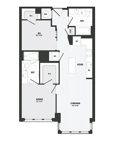 Floor plan B5B - Coda