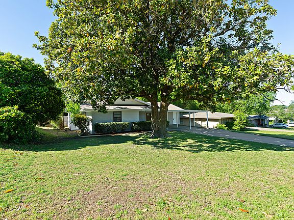 Large front yard 