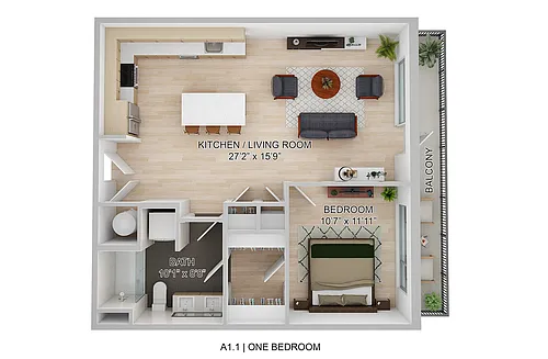 Floor plan A11