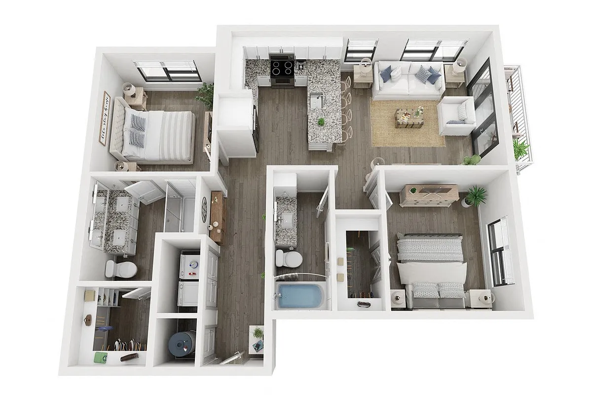 Floor plan B6