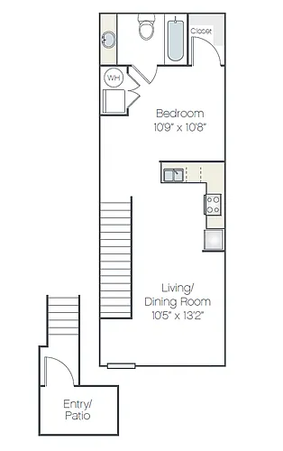 Floor plan 50-A1b