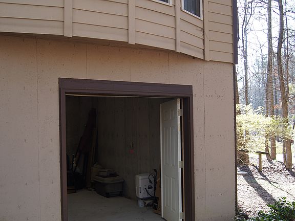 Huge door for mower