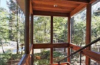 stairway to main living area