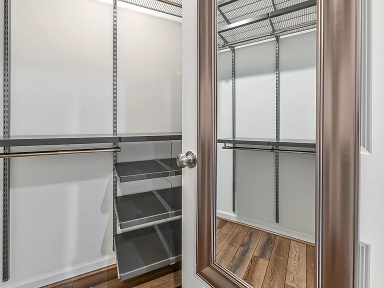 Owners walk-in closet