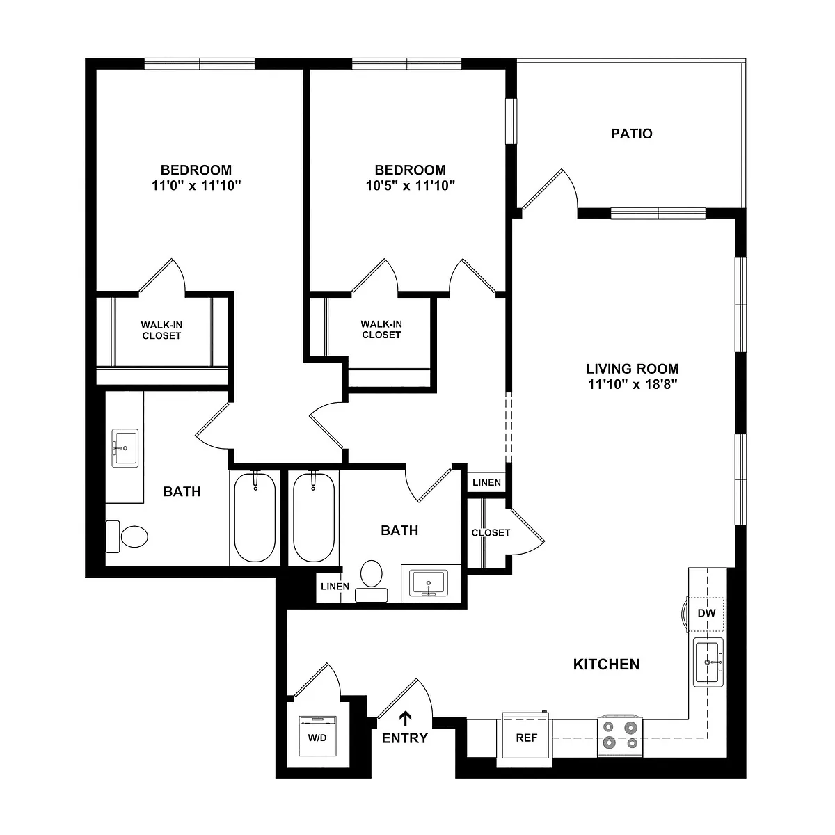 Floor plan 2A