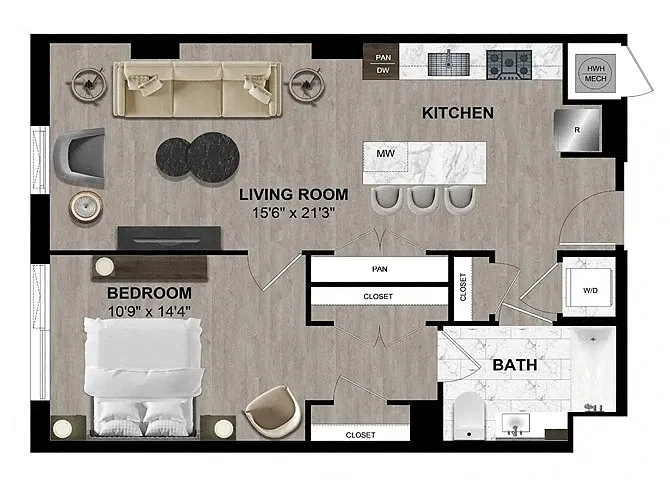 Floor plan A213