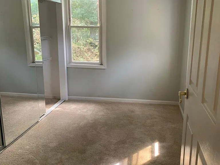 The third bedroom is a "captive bedroom" attached to main and second floor full bathroom.