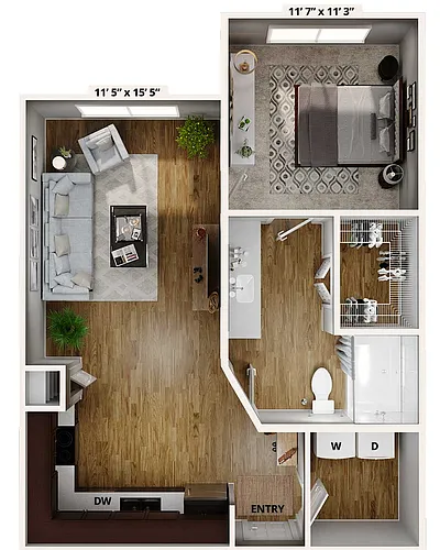 Floor plan A1
