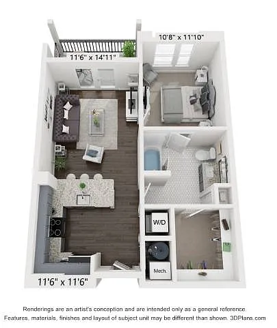 Floor plan The Dylan