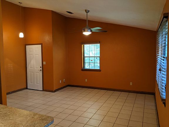 Living room and entryway