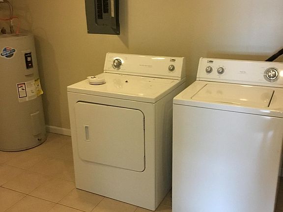 First floor laundry