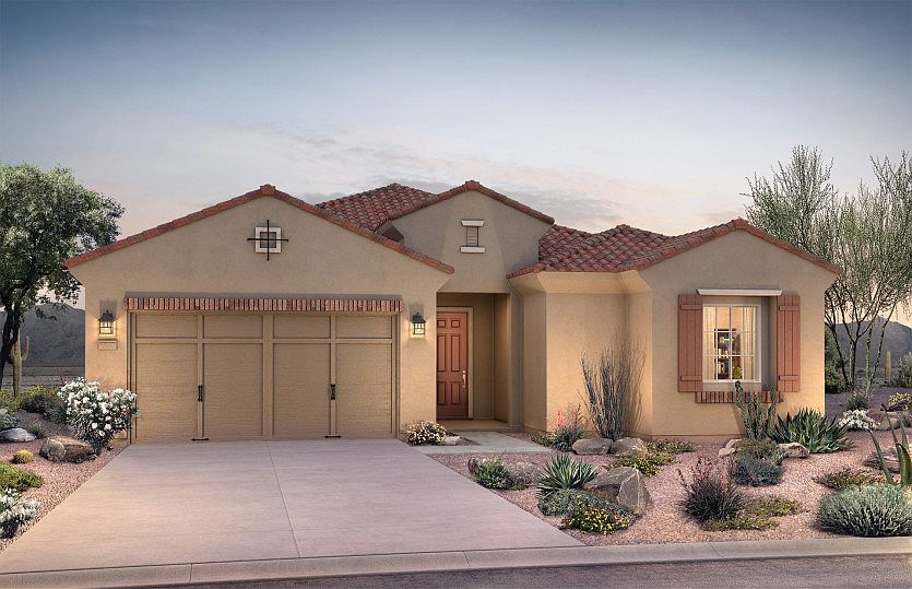 Parklane Elevation A Home For Sale in Goodyear
