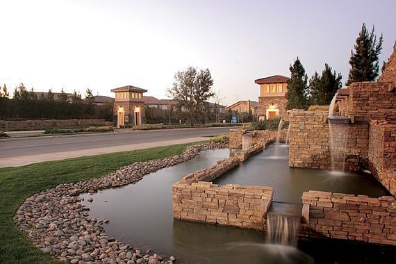 Tournament Hills Waterfall Entrance