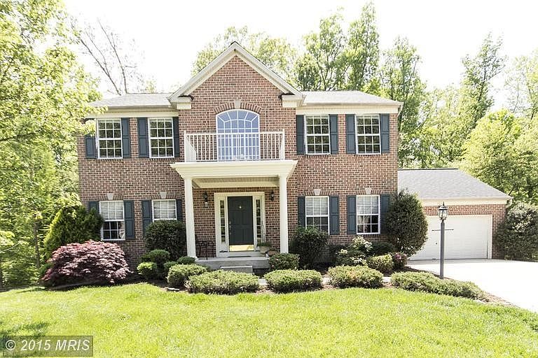 Brick colonial located on cul de sac