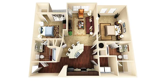 Floor plan B1