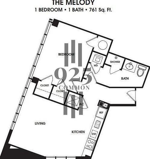 925 Common St #1008 — Photo 1