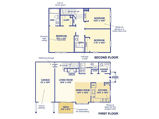 Floor plan Tanglewood
