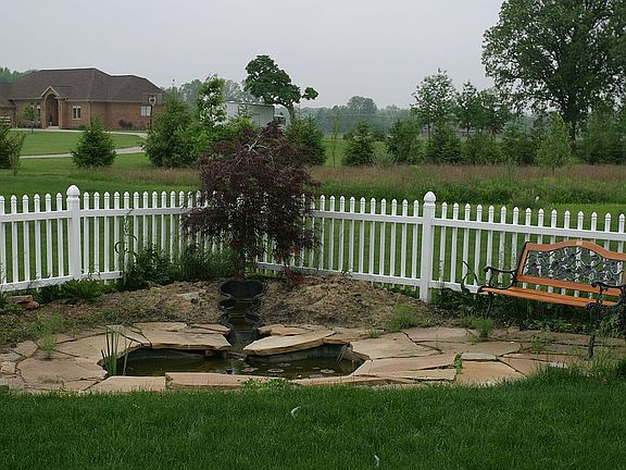 Backyard looking Southwest