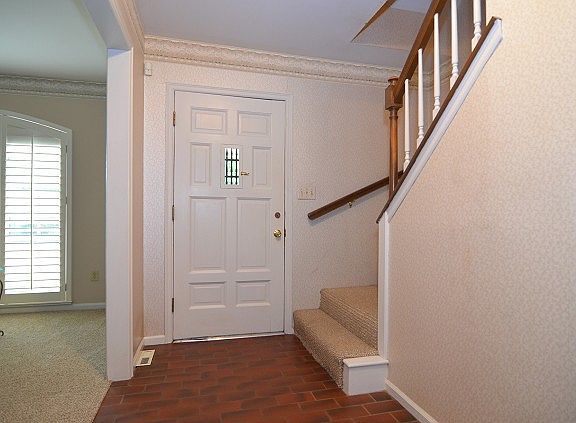 Spacious entry hall