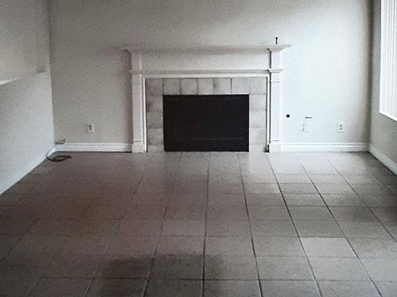 Newly tiled main floor