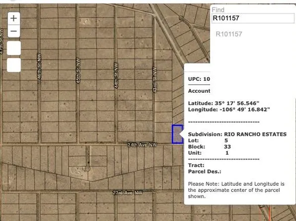 BLOCK-33 Lot #5-unit 1, Rio Rancho, NM 87144