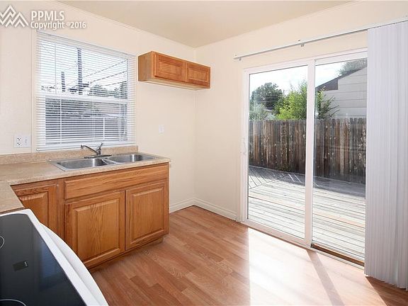 Kitchen view #2 walk out to deck