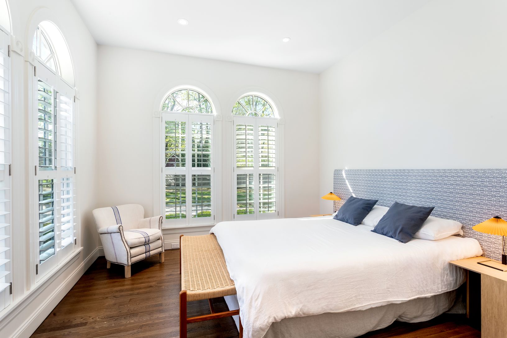  One of the 4 guest bedrooms on the first floor