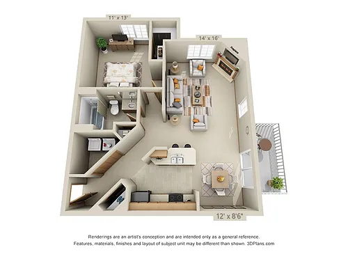 Floor plan Harrison