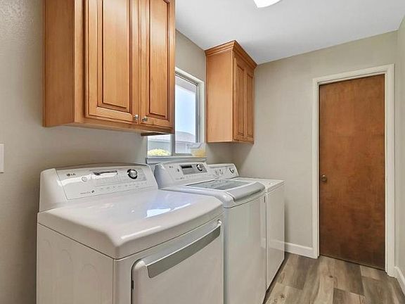 Large Laundry room with dedicated bathroom