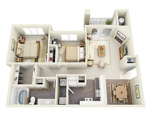 Floor plan Cezanne