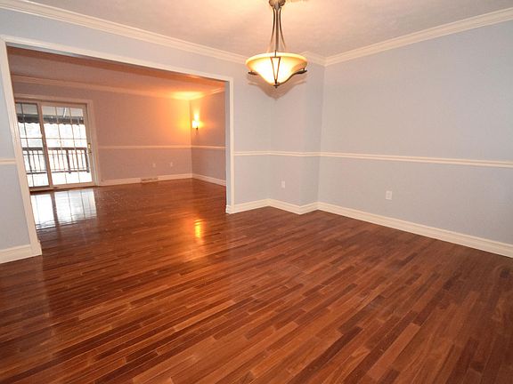 Dining Room **Light fixture being changed to modern brushed nickel chandelier