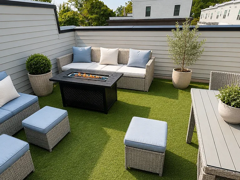 patio area