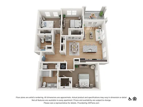 Floor plan Palmetto