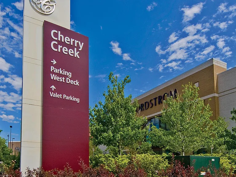 Creekside is conveniently located near the Cherry Creek Mall