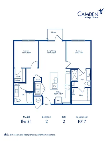 Floor plan B1