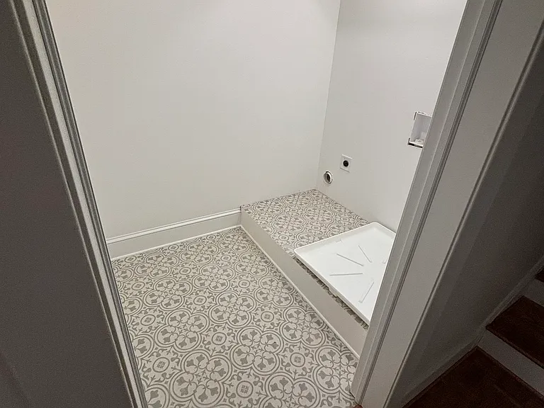 Laundry room.