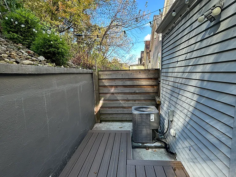 back porch area