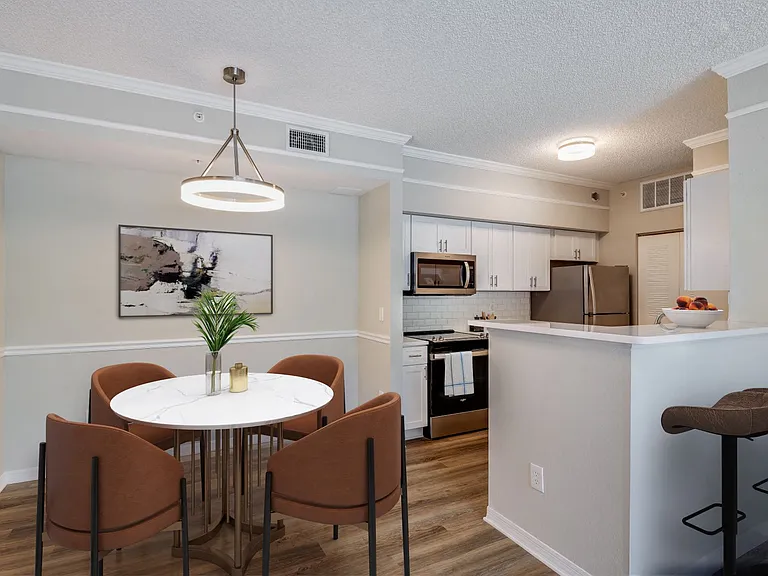 Deluxe Kitchen and Dining Area