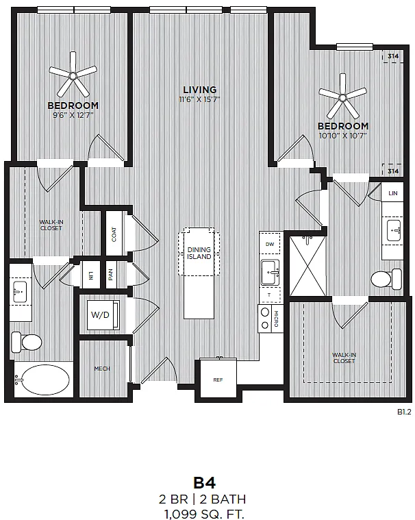Floor plan B4