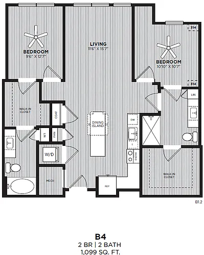Floor plan B4