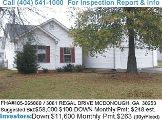 3061 Regal Dr, McDonough, GA 30253